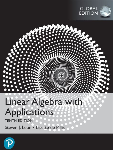 Solutions manual for linear algebra with applications leon. - V jornadas de estudios sobre fuerteventura y lanzarote.